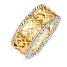 Kisna Diamond & Gold Jewellery 18k (750) Yellow Gold Ring for Women-picture-46