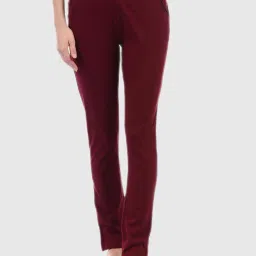 Sweet Dreams Maroon Regular Fit Trackpants image 1