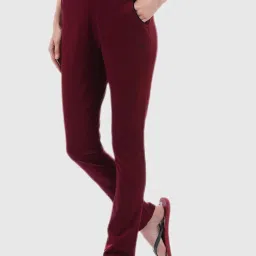 Sweet Dreams Maroon Regular Fit Trackpants image 3