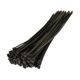 Immech 254 mm(10 Inch) (250L X 3.6W) Multi Purpose Self Locking Cable Tie UV Resistant Black (Pack of 100)-image-5