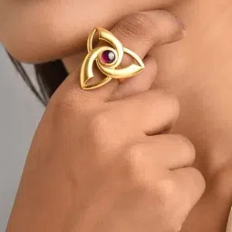 Jaypore Gold Alaukik Casual Ring-picture-22