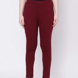 Sweet Dreams Red Cotton Sports Track Pants-image-65