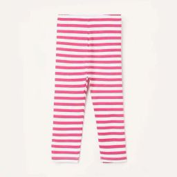 Juniors by Lifestyle Kids Fuchsia Pink Cotton Striped Leggings-picture-4