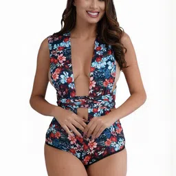 GuSo Shopee Women Blue Net Baby Dolls image 2