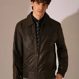 SELECTED Men Spread Collar Solid Relaxed Fit Casual Shirt-picture-18