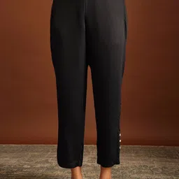 JAYPORE Women Slim Fit Culottes Trousers-image-99