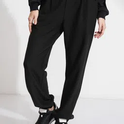 Street By Tokyo Talkies Women Straight Fit Joggers Trousers-image-9