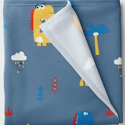 1st Step All Season Blanket - 100 X 140 cm -  Multicolor - Dino Print image 4