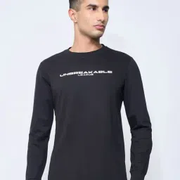 Ajile By Pantaloons Black Regular Fit Printed T-Shirt-image-78