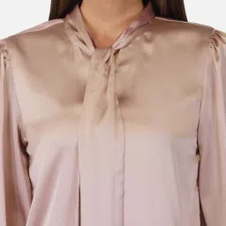 PURYS Pink Regular Fit Top image 5