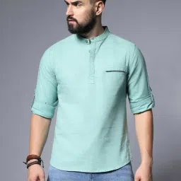 High Star Mint Green Relaxed Fit T-Shirt-picture-13