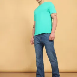 Wrangler Jacksville Blue Comfort Fit Lightly Washed Jeans image 5