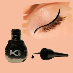 KINDED Liquid Eye Liner Midnight Black, Teal Green & Camel Brown Combo image 4