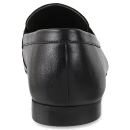 Da Vinchi by Metro Men's Black Formal Loafers image 5