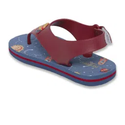 Pantaloons Junior Red & Blue Flip Flops image 5