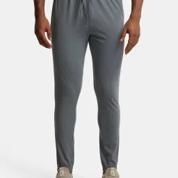 Jockey SP31 Grey Super Combed Cotton Rich Joggers with Side Pocket image 1