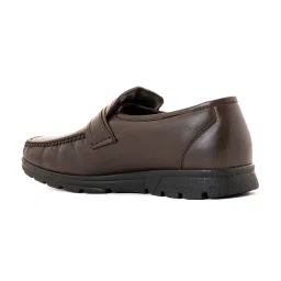 khadim British Walkers by Khadims Men's Brown Formal Loafers image 5