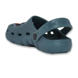 Pantaloons Junior Teal Blue Back Strap Clogs image 5