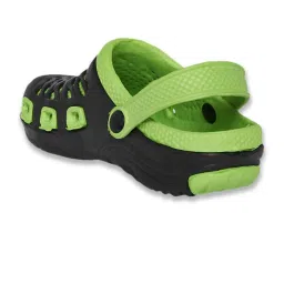 Pantaloons Junior Green & Black Back Strap Clogs image 5