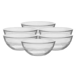 Duralex 'Lys' Transparent Glass 10.5 cm Serving Bowl (0.21 L) - Set of 6 image 5