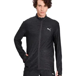 Puma Black Regular Fit Sports Jacket-picture-13