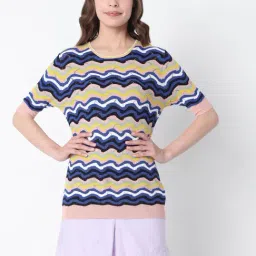 Vero Moda Multicolor Printed Top-image-69