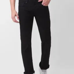 Spykar Black Cotton Comfort Fit Jeans-picture-16