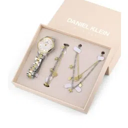 Daniel Klein DK.1.13285-2 Analog Watch with Bracelet and Necklace Gift Set for Women-image-11