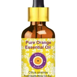 Deve Herbes Pure Orange Essential Oil with Glass Dropper - 15 ml-picture-71