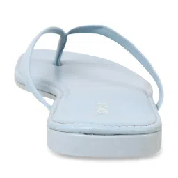 Mochi Women's Blue Thong Sandals image 5