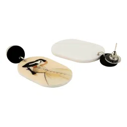 Joker & Witch Multi Vacation Vibe Lady In Dangler Earrings image 5