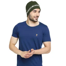 Spykar Olive Textured Beanies image 5