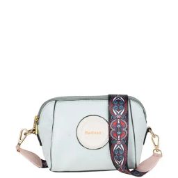 Bellissa Powder Blue PU Solid Sling Handbag-picture-4