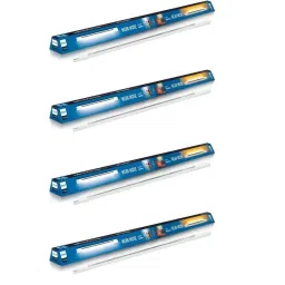 Philips Twin Glow 25-Watt plus 25-Watt LED Up-Down Batten Tubelight Pack of 4 - (Yellow & White) image 1