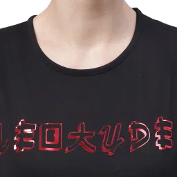 Vimal Jonney Black Printed T-Shirt With Trackpants image 5