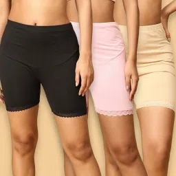 The Mom Store Multicolour Cotton Comfort Fit Maternity Panties - Pack of 3 image 1