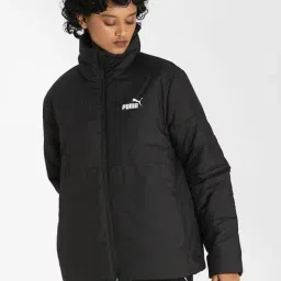 Puma Black Logo Print Jacket-image-6