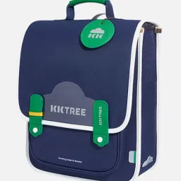 Little Surprise Box Blue Solid Medium Backpack image 1