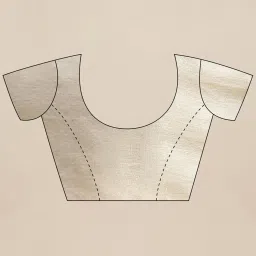 Saree Mall Blue Embellished Saree With Unstitched Blouse image 5