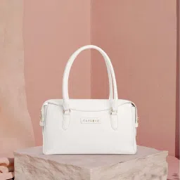 Caprese VIENNA White Solid Medium Shoulder Handbag image 1