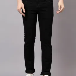 Cantabil Black Regular Fit Jeans image 1