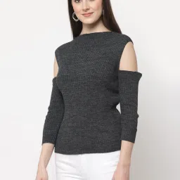 Club York Grey Regular Fit Pullover image 3