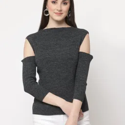 Club York Grey Regular Fit Pullover image 1