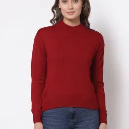 Club York Red Regular Fit Pullover image 1
