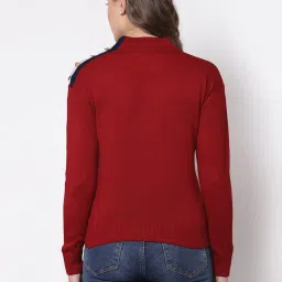Club York Red Regular Fit Pullover image 2