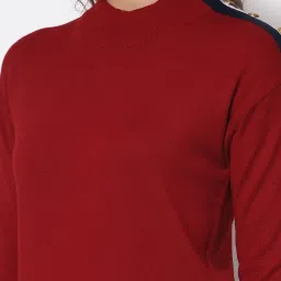 Club York Red Regular Fit Pullover image 5