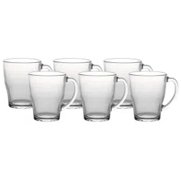 Duralex 'Cosy' Transparent Glass 8.5 cm Mug (0.35 L) - Set of 6 image 3