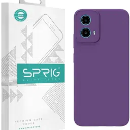 Sprig Back Cover for MOTO G45 5G (Purple) image 1
