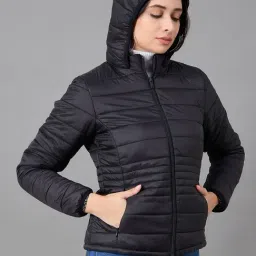 Club York Black Polyester Regular Fit Casual Jackets image 3