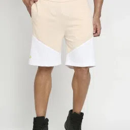 Fitz Pink Slim Fit Colour Block Shorts image 1